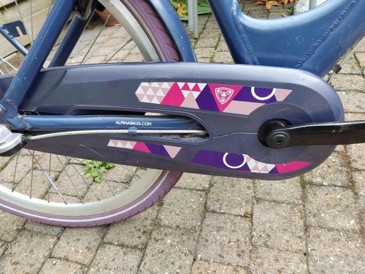 Meisjesfiets Alpina Clubb,24inch,3v(8j-12j), Fietsen en Brommers, Fietsen | Meisjes, Zo goed als nieuw, 24 inch, Handrem, Versnellingen