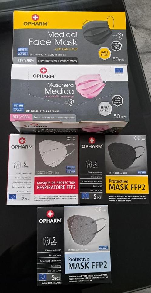 Lot de 130 Masques ffp2 ou de protection classique., Doe-het-zelf en Bouw, Adembescherming, Nieuw, Stofmaskers, Ophalen of Verzenden