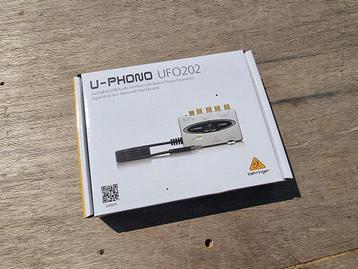 Behringer U-Phono UFO202 USB Audio Interface - Nieuw beschikbaar voor biedingen