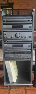 Chaîne hi-fi Philips ancienne (année 2000 ?) + platine, Audio, Tv en Foto, Stereoketens, Philips, Cd-speler, Gebruikt, Ophalen