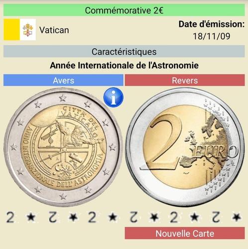 2€ commémorative Vatican 2009, Postzegels en Munten, Munten | Europa | Euromunten, Setje, Vaticaanstad, Ophalen