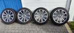 Peugeot RCZ 18” alu velgen met winterbanden, Ophalen, 18 inch, Gebruikt, Banden en Velgen