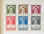 reeks 912-917, Postzegels en Munten, Met plakker, Overig, Rode kruis, Ophalen of Verzenden