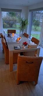 chaises de salle à manger, Comme neuf, Enlèvement, Cinq, Six Chaises ou plus, Tissus