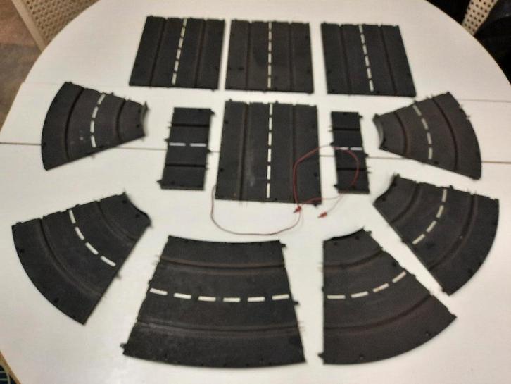 oude elektrische auto rijbaan onderdelen, jaren 60, Antiek en Kunst, Curiosa en Brocante, Ophalen of Verzenden