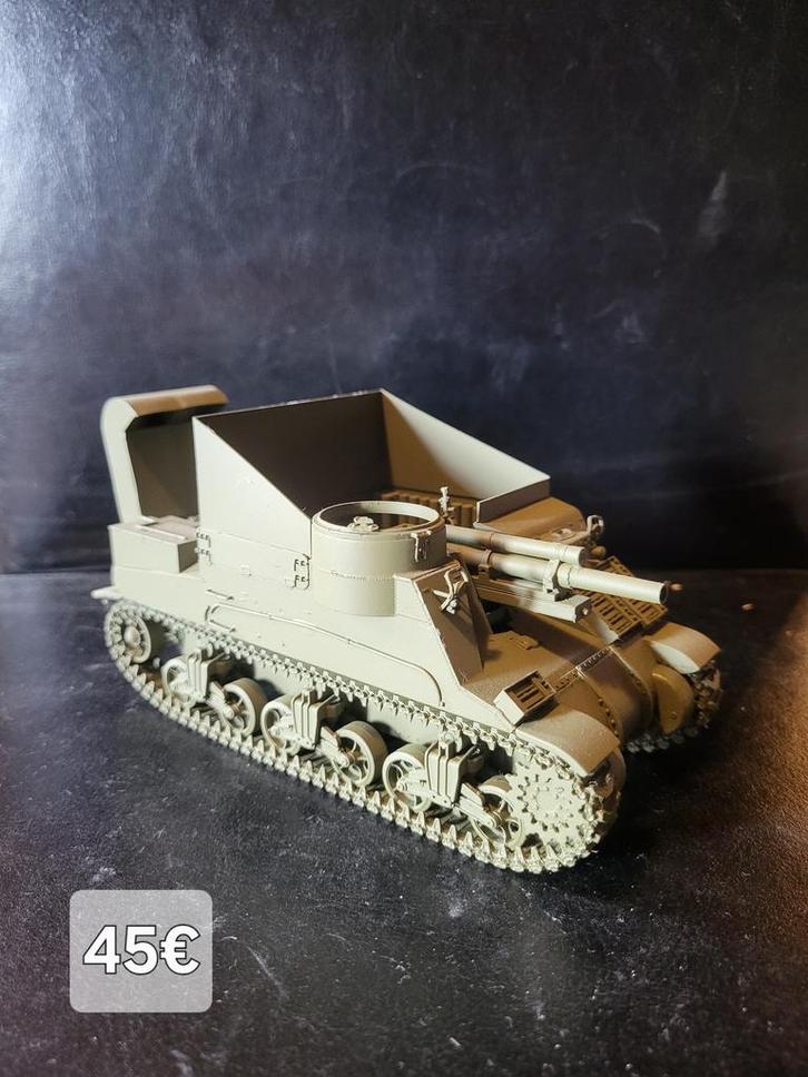 US M7 priest 1/35, Hobby en Vrije tijd, Modelbouw | Auto's en Voertuigen, Zo goed als nieuw, Tank, 1:32 tot 1:50, Tamiya, Ophalen