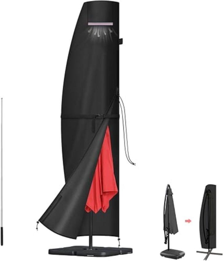 Housse de parapluie LAMUNI LIVRAISON RAPIDE ET GRATUITE, Jardin & Terrasse, Accessoires mobilier de jardin, Neuf, Envoi