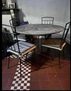 Table et chaises, Maison & Meubles, 100 à 150 cm, 100 à 150 cm, Rond, Utilisé