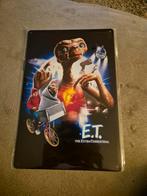 Metalen plaat E.T., Verzamelen, Film en Tv, Verzenden