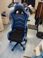 Chaise de bureau Gamer neuve, Neuf, Enlèvement ou Envoi, Chaise de bureau de gaming, Bleu