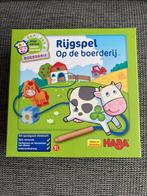 Haba Rijgspel Peuterspeelgoed Op de boerderij, Enlèvement ou Envoi, Comme neuf, Autres types