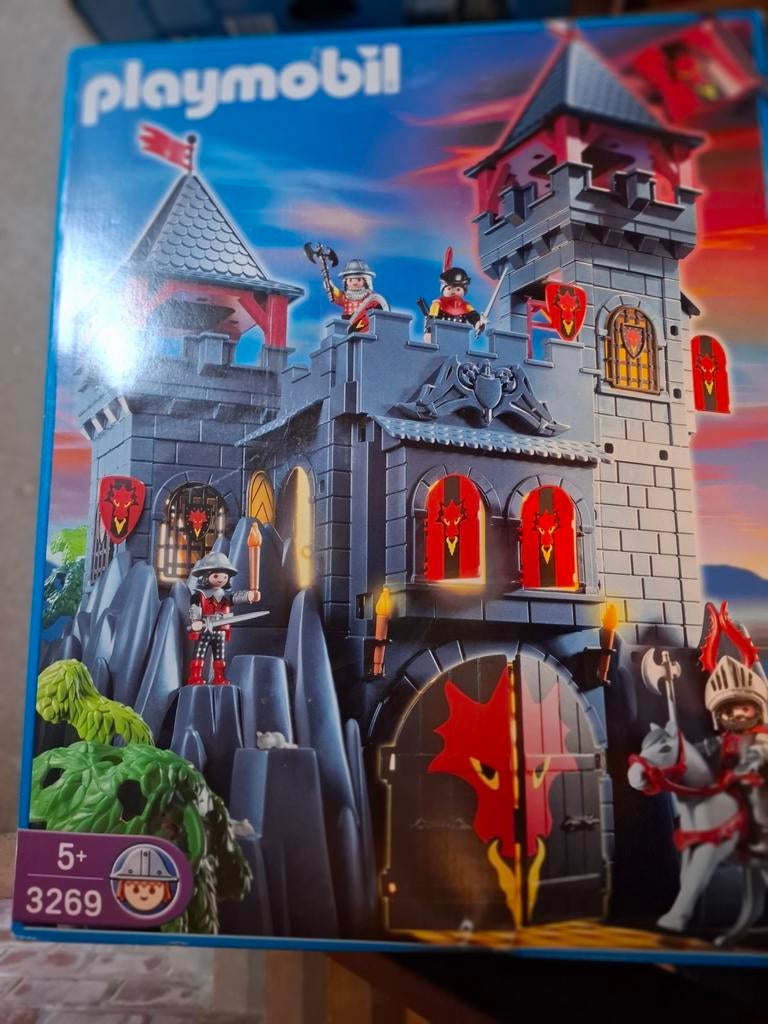 Prachtig drakenkasteel Playmobil, Ophalen
