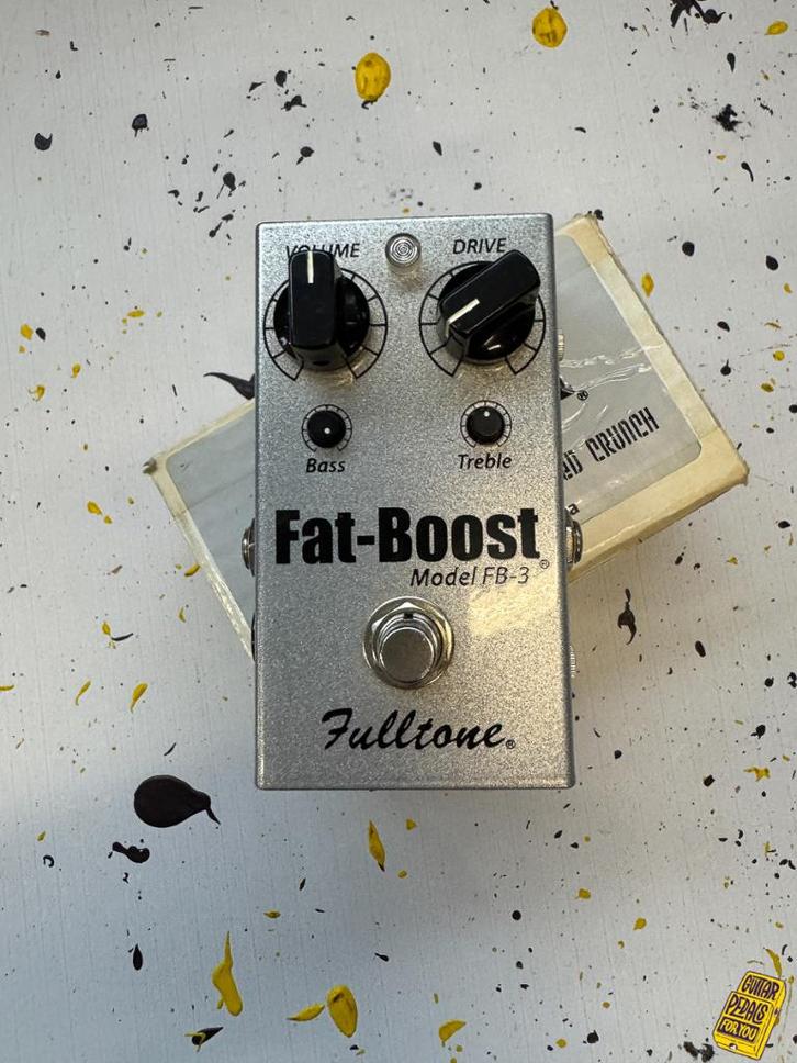 Fulltone Fat Boost FB-3, Musique & Instruments, Effets, Comme neuf, Volume, Autres types, Enlèvement ou Envoi