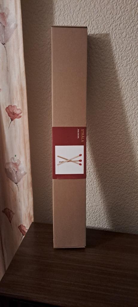 Ikea strala lucifer lamp design Lukas Bazle, Huis en Inrichting, Lampen | Vloerlampen, Nieuw, Minder dan 100 cm, Hout, Kunststof