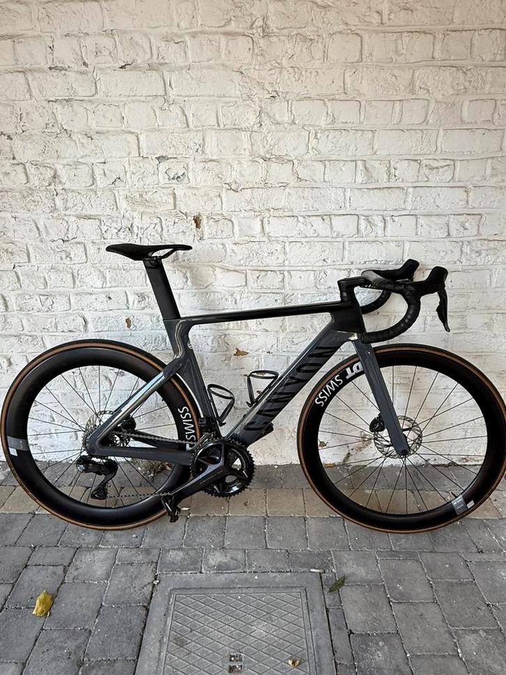 Canyon Aeroad CF SLX 2024 Di2 + Wattagemeter  S, Fietsen en Brommers, Fietsen | Racefietsen, Carbon, Ophalen