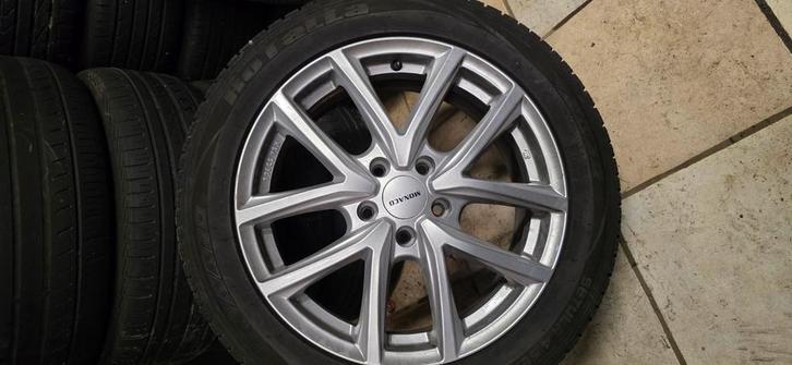 Roues hiver 245/45/ZR17, Auto-onderdelen, Banden en Velgen, Band(en), Gebruikt, Ophalen of Verzenden