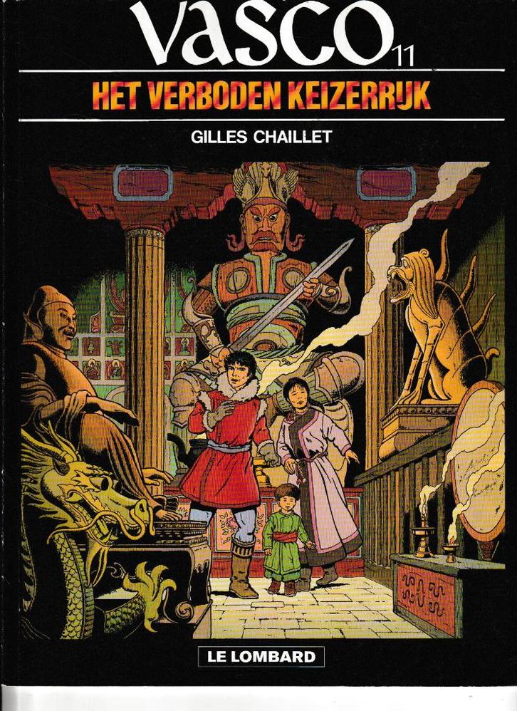 Strip : Vasco nr. 11 - Het verboden keizerrijk., Boeken, Stripverhalen, Verzenden