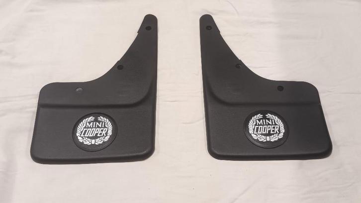 Mudflaps - slijklappen voor de Klassieke Mini Cooper, Auto-onderdelen, Carrosserie, Mini, Rover, Austin, Voor, Nieuw, Ophalen