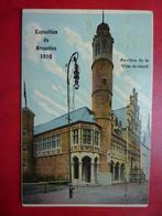 Postkaart Exposition de Bruxelles 1910, Ongelopen, Brussel (Gewest), Ophalen of Verzenden, Voor 1920