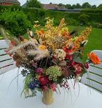 kunststof bloemen met vaas, Ophalen, Zo goed als nieuw, Binnen