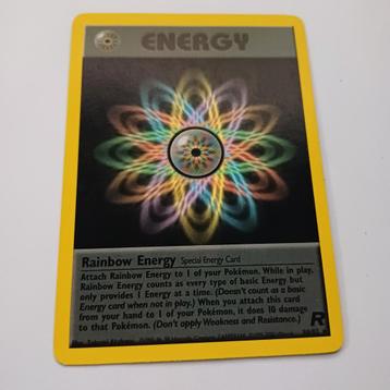 Pokémon Rainbow Energy Team Rocket 80/82