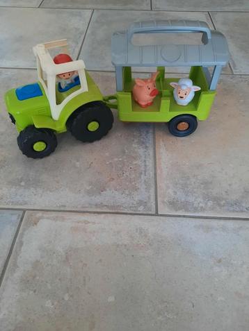 Te koop: Little people tractor set  beschikbaar voor biedingen