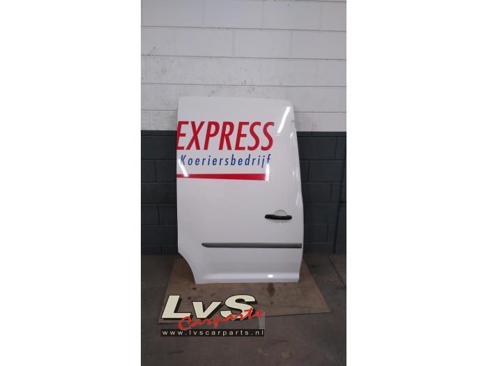 Schuifdeur rechts van een Volkswagen Caddy (LB9A), Auto-onderdelen, Carrosserie, Deur, Volkswagen, Gebruikt, 3 maanden garantie