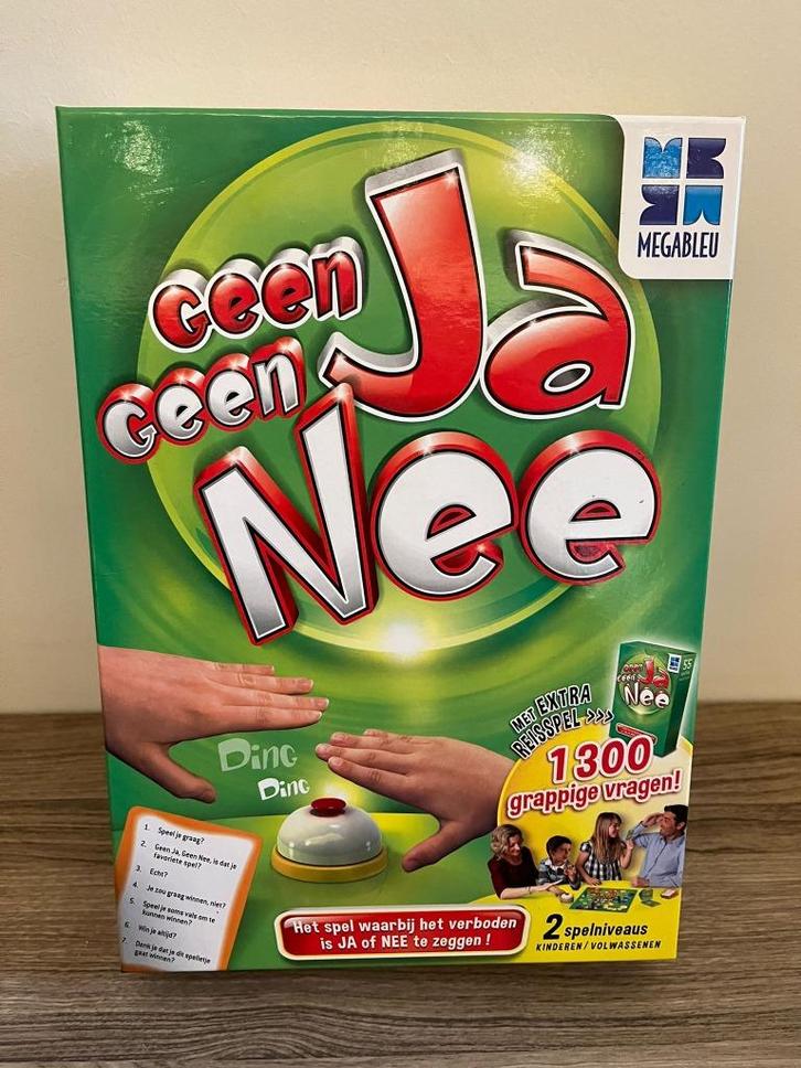 Geen Ja Geen Nee, Hobby en Vrije tijd, Gezelschapsspellen | Kaartspellen, Zo goed als nieuw, Vijf spelers of meer, Ophalen of Verzenden