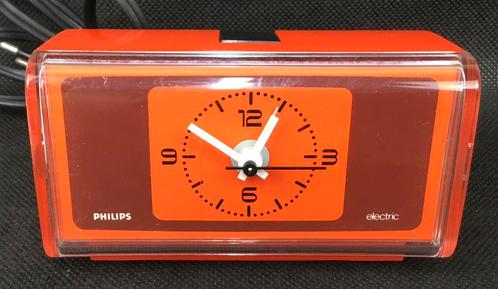 Philips HR5284 Vintage design electrische klok + wekker, Antiquités & Art, Curiosités & Brocante, Enlèvement ou Envoi