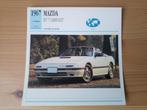 Mazda - Fiches Edito Service période construction 1967-1993, Collections, Marques automobiles, Motos & Formules 1, Comme neuf