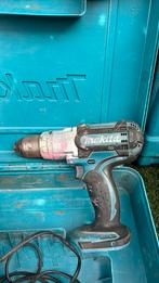 Makita boormachine + accu + oplader + doos, Doe-het-zelf en Bouw, Ophalen, Boormachine