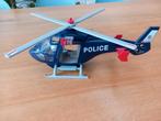 Playmobil politiehelikopter met zoeklicht, Hobby & Loisirs créatifs, Comme neuf, Enlèvement