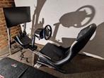 Racestoel met stuur, pedalen en scherm, Games en Spelcomputers, Ophalen, Zo goed als nieuw, Playseat of Racestoel