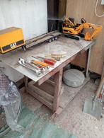 Werktafel ijzersterk zie foto's, Doe-het-zelf en Bouw, Werkbanken, Ophalen