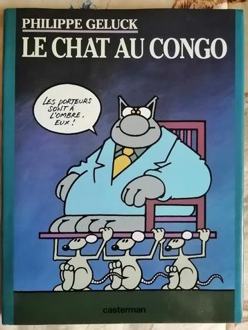 Le Chat tome 5 Le chat au Congo de P. Geluck E.O. 1993
