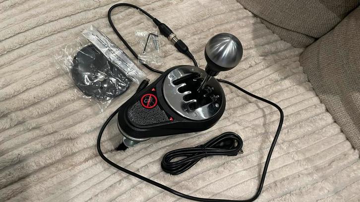 Thrustmaster TH8A + Garantie, Computers en Software, Joysticks, Zo goed als nieuw, Ophalen