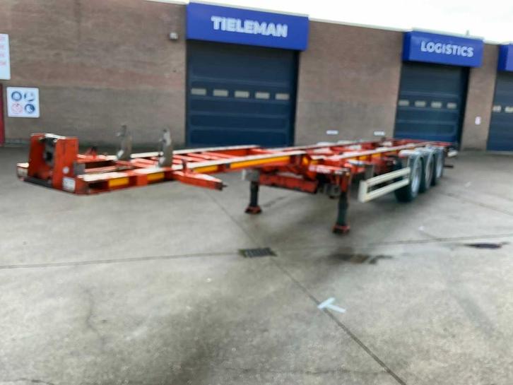 2009 Pacton TXC339 Containerchassis Oplegger, Auto's, Vrachtwagens, Bedrijf, Aanhangers en Opleggers, Overige brandstoffen