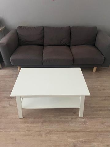 IKEA Norsborg (3-zit) en salontafel, Enlèvement, Comme neuf, Trois personnes