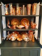 Carnival glas kleuren marigold., Antiek en Kunst, Ophalen