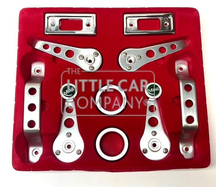 ALUMINIUM DEURHENDEL SET VOOR DE CLASSIC MINI COOPER, Auto diversen, Auto-accessoires, Nieuw, Ophalen of Verzenden