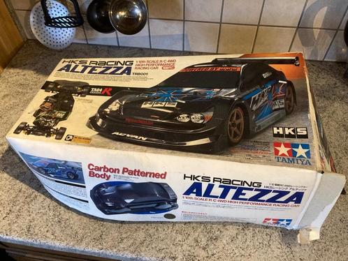 Tamiya TA04-R + Altezza body carbon look (LE!), Hobby en Vrije tijd, Modelbouw | Radiografisch | Auto's, Gebruikt, Auto onroad