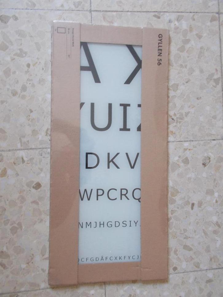 Applique murale GYLLEN 56 vintage, design de David WAHL., Maison & Meubles, Lampes | Appliques, Neuf, Verre, Métal, Enlèvement