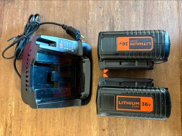 Black&Decker accu 36 V, Enlèvement, Utilisé, Batterie, Black&decker