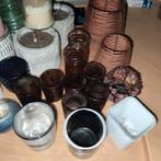 Lot theelichthouders en kaarsen, Huis en Inrichting, Ophalen