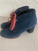 Leuke vintage retro dames enkellaarzen 40, Kleding | Dames, Schoenen, Blauw, Zo goed als nieuw, Ophalen