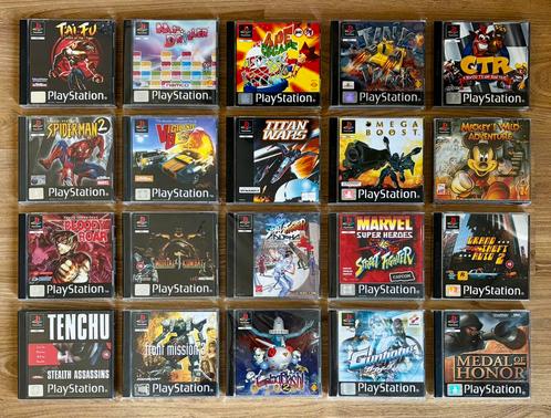 Top Games voor Playstation 1 / PSone, Games en Spelcomputers, Games | Sony PlayStation 1, Zo goed als nieuw, Ophalen of Verzenden