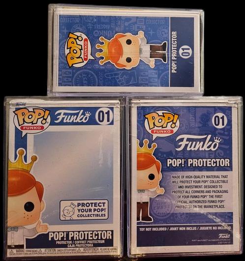 Funko Pop! 01 Pop! SET of 3 Protector Case Hard Plastic Case, Verzamelen, Overige Verzamelen, Nieuw, Ophalen of Verzenden