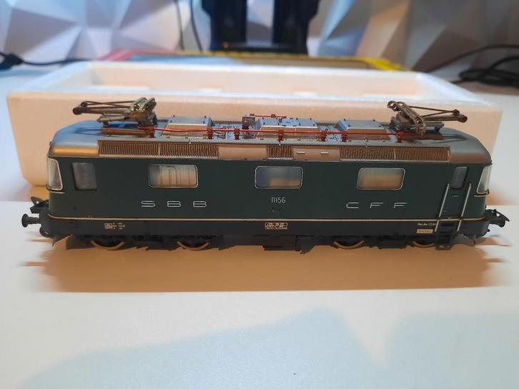 Fleischmann 4340 — elektrische locomotief SBB CFF Re 4/4 I, Hobby en Vrije tijd, Modeltreinen | H0, Gebruikt, Locomotief, Gelijkstroom
