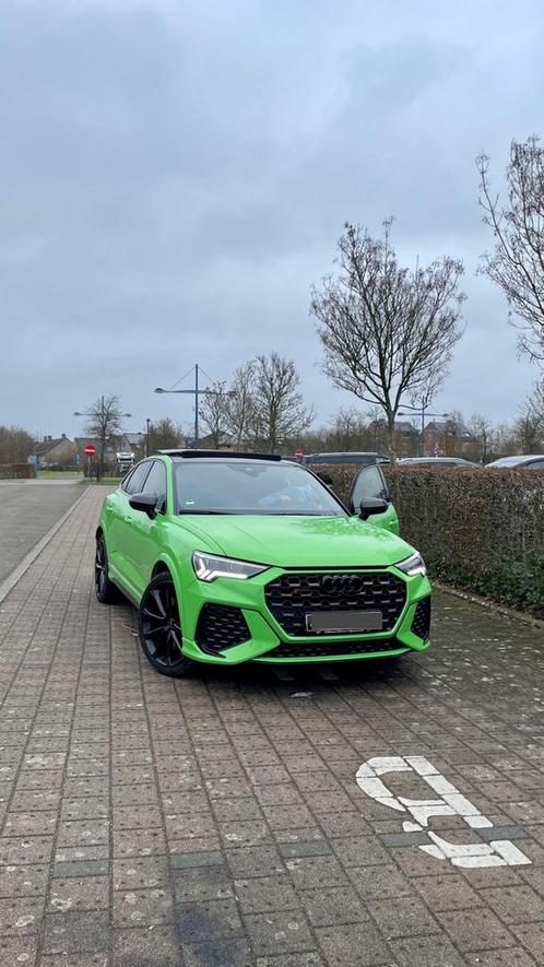 Audi rsQ3 Te huur, Autos, Audi, Particulier, Autres modèles, Essence, 5 portes, Vert, Enlèvement