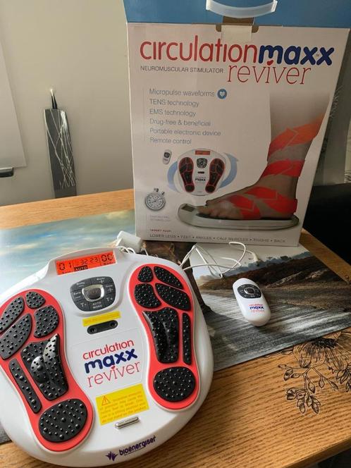 Circulation Maxx Reviver elektrische spierstimulator, Sport en Fitness, Massageproducten, Zo goed als nieuw, Apparaat, Ophalen of Verzenden